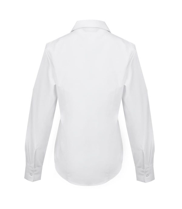 Blusa Oxford Classic Manga Larga Mujer