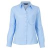 Blusa Oxford Classic Manga Larga Mujer