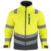 chaqueta-softshell-alta-visibilidad-ml-hombre Chaqueta Softshell Hi-Vis Clase 2 Manga Larga Hombre