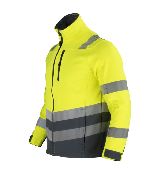 chaqueta-softshell-alta-visibilidad-ml-hombre (2) Chaqueta Softshell Hi-Vis Clase 2 Manga Larga Hombre