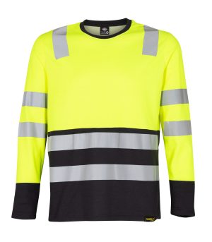 polera-hibrida-hi-vis-bi-color-mlarga (1.2) Polera Hibrida Hi-Vis Bi Color Manga Larga Hombre