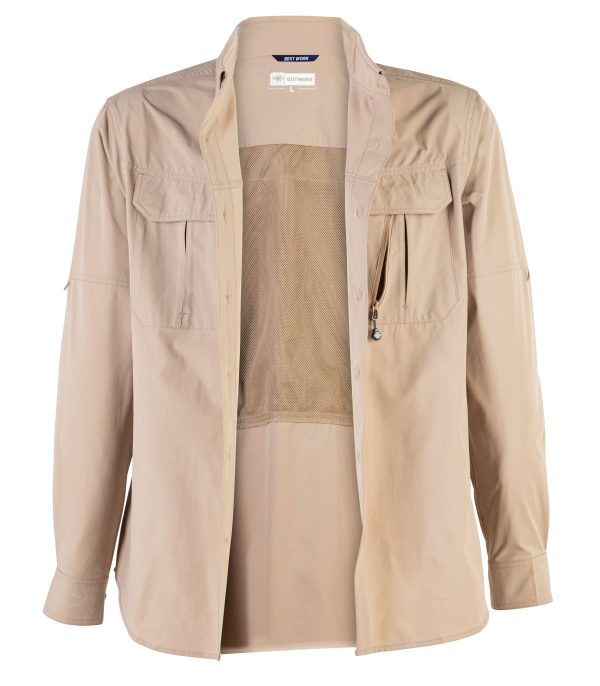 Camisa Abelia Manga Larga Hombre