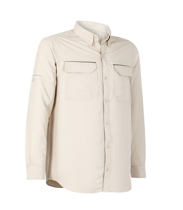 Camisa Ripstop Jubae Manga Larga Hombre