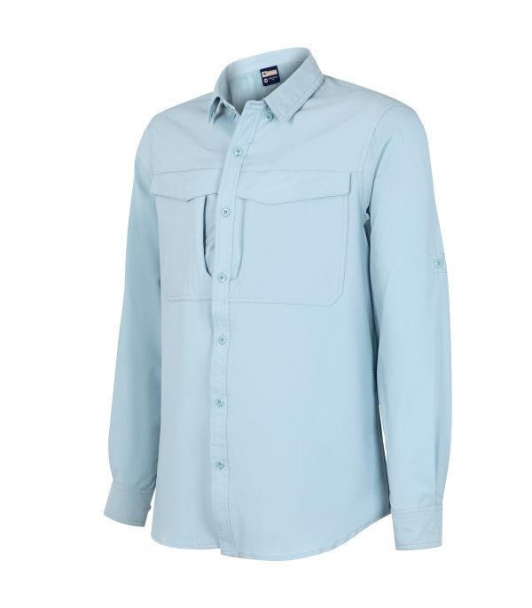 camisa-outwork-salvia-hombre-ml (2) Camisa Salvia Manga Larga Hombre