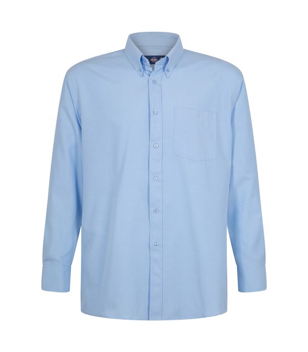 camisa-oxford-classic-cbol-ml-hombre Camisa Oxford Classic Con Bolsillo Manga Larga Hombre