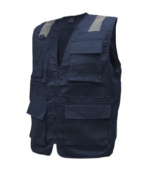 chaleco-geologo-gabardina-practical-line-unisex-smanga (6) Chaleco Geólogo Gabardina Sin Manga Unisex