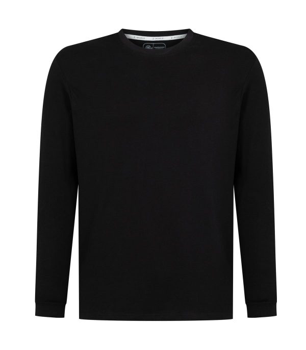 Polera Essential Soft Manga Larga Hombre