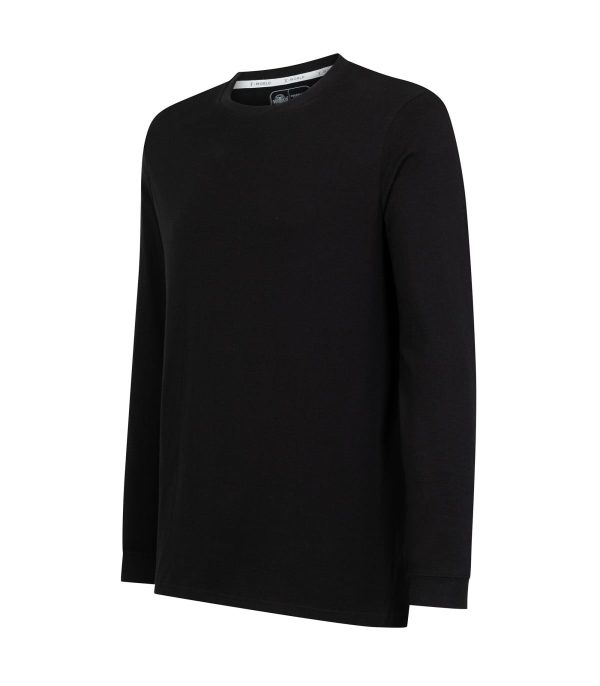 Polera Essential Soft Manga Larga Hombre