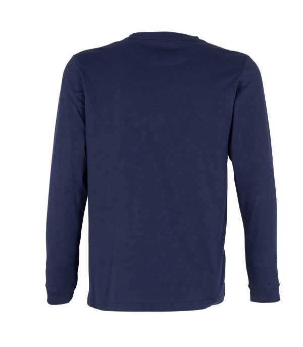 Polera Essential Soft Manga Larga Hombre