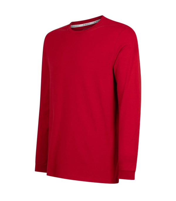 Polera Essential Soft Manga Larga Hombre