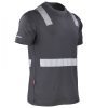 polera-hibrida-creflectiva-mcorta (1) Polera Hibrida con Cinta Reflectiva Manga Corta Hombre