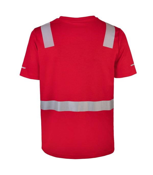 polera-hibrida-creflectiva-mcorta (11) Polera Hibrida con Cinta Reflectiva Manga Corta Hombre