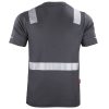 polera-hibrida-creflectiva-mcorta (3) Polera Hibrida con Cinta Reflectiva Manga Corta Hombre