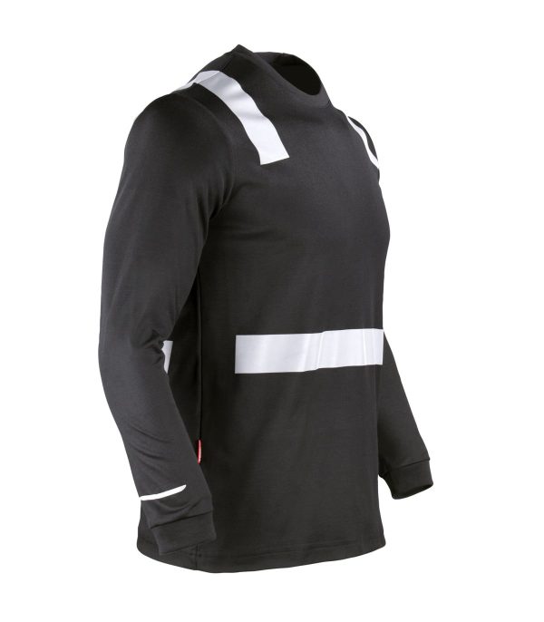 polera-hibrida-creflectiva-mlarga-60-alg-40 (9) Polera Hibrida con Cinta Reflectiva Manga Larga Hombre