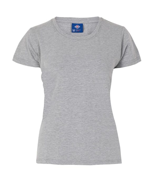 Polera 95% Algodón Manga Corta Mujer