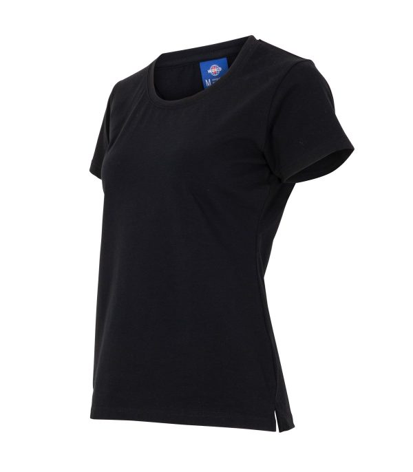 Polera 95% Algodón Manga Corta Mujer