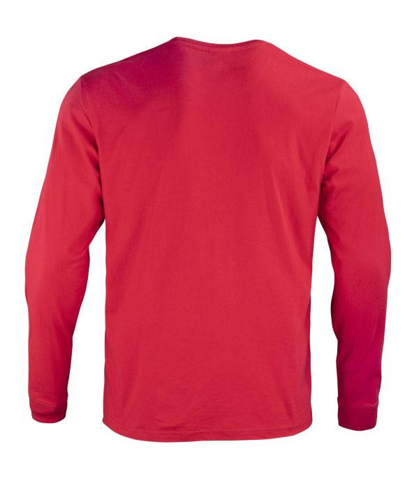 Polera 100% Algodón Manga Larga Hombre