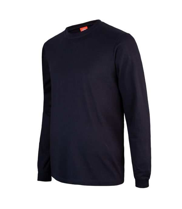 Polera 100% Algodón Manga Larga Hombre