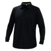 Polera Polo Confort Spandex Manga Larga Hombre