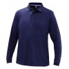 Polera Polo Confort Spandex Manga Larga Hombre