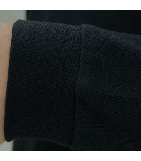 Polera Polo Confort Spandex Manga Larga Hombre