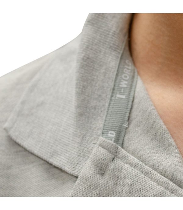 Polera Polo Confort Spandex Manga Larga Hombre