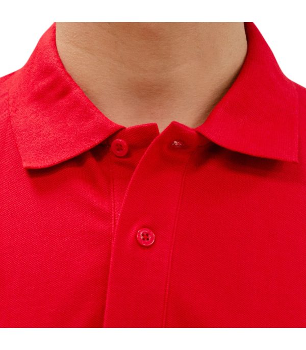 Polera Polo Confort Spandex Manga Larga Hombre