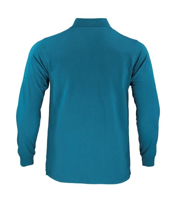 polera-polo-dryfresh-ml-hombre-60-alg-40-poly (7) Polera Polo DryFresh Smooth® 60% Algodón Manga Larga Hombre