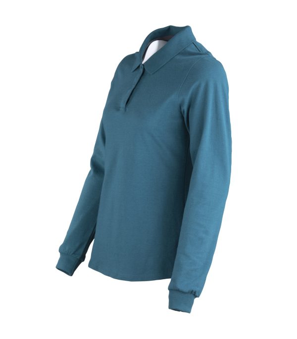polera-polo-dryfresh-ml-mujer-60-alg-40-poly (7) Polera Polo DryFresh® 60% Algodón Manga Larga Mujer