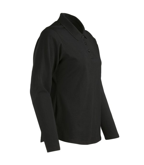 polera-polo-dryfresh-smooth-ml-mujer-cert (17) Polera Polo DryFresh Smooth® 60% Algodón Manga Larga Mujer