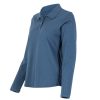 polera-polo-dryfresh-smooth-ml-mujer-cert (22) Polera Polo DryFresh Smooth® 60% Algodón Manga Larga Mujer