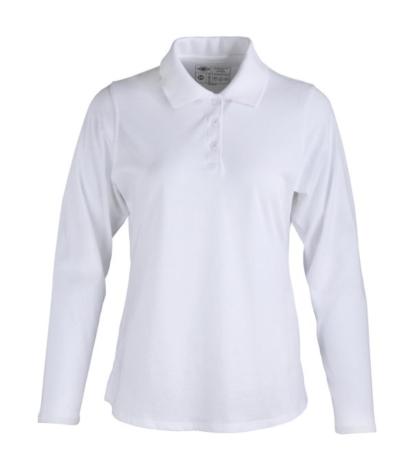 polera-polo-dryfresh-smooth-ml-mujer-cert (8) Polera Polo DryFresh Smooth® 60% Algodón Manga Larga Mujer