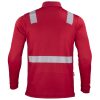 Polera Polo Hibrida con Cinta Reflectiva Manga Larga Hombre