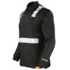 Polera Polo Hibrida con Cinta Reflectiva Manga Larga Hombre