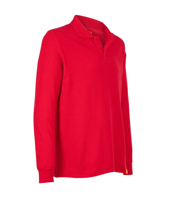 Polera Polo 60% Algodón Manga Larga Hombre