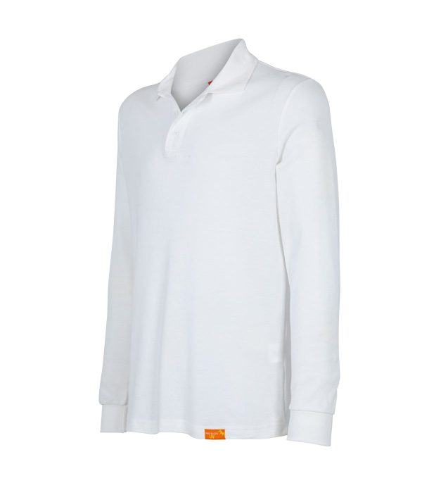 Polera Polo 60% Algodón Manga Larga Hombre