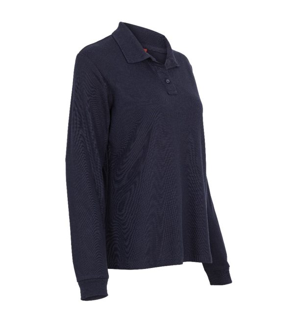 polera-polo-ml-mujer-60-alg-40-poly (12) Polera Polo 60% Algodón Manga Larga Mujer