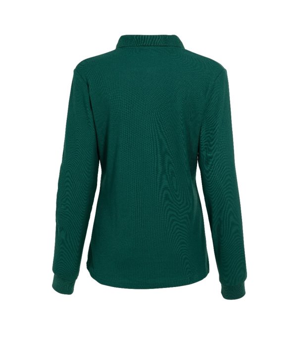 polera-polo-ml-mujer-60-alg-40-poly (19) Polera Polo 60% Algodón Manga Larga Mujer