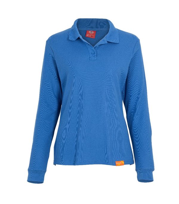 polera-polo-ml-mujer-60-alg-40-poly (28) Polera Polo 60% Algodón Manga Larga Mujer