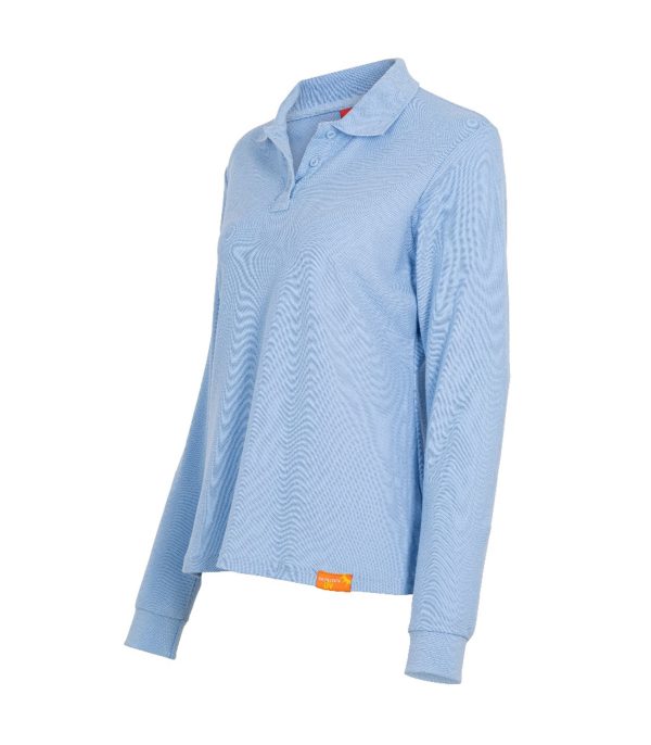 polera-polo-ml-mujer-60-alg-40-poly (34) Polera Polo 60% Algodón Manga Larga Mujer