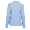 polera-polo-ml-mujer-60-alg-40-poly (35) Polera Polo 60% Algodón Manga Larga Mujer