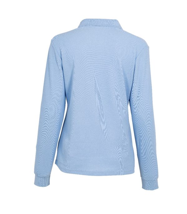 polera-polo-ml-mujer-60-alg-40-poly (35) Polera Polo 60% Algodón Manga Larga Mujer