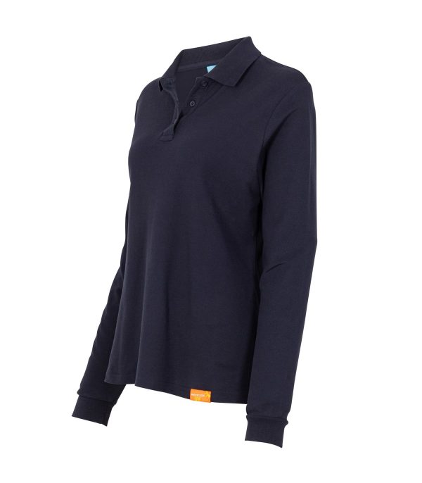 polera-polo-ml-mujer-80-alg-20-poly (14) Polera Polo 80% Algodón Manga Larga Mujer