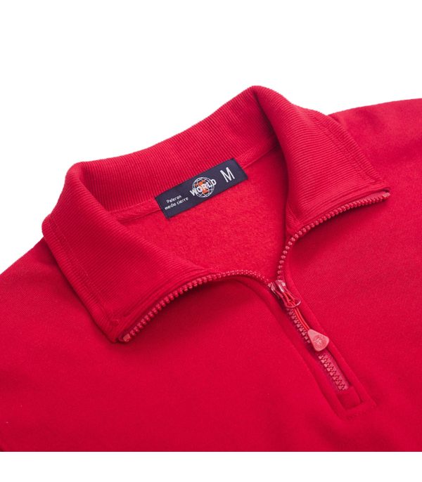 Polerón Medio Cierre Manga Larga Unisex